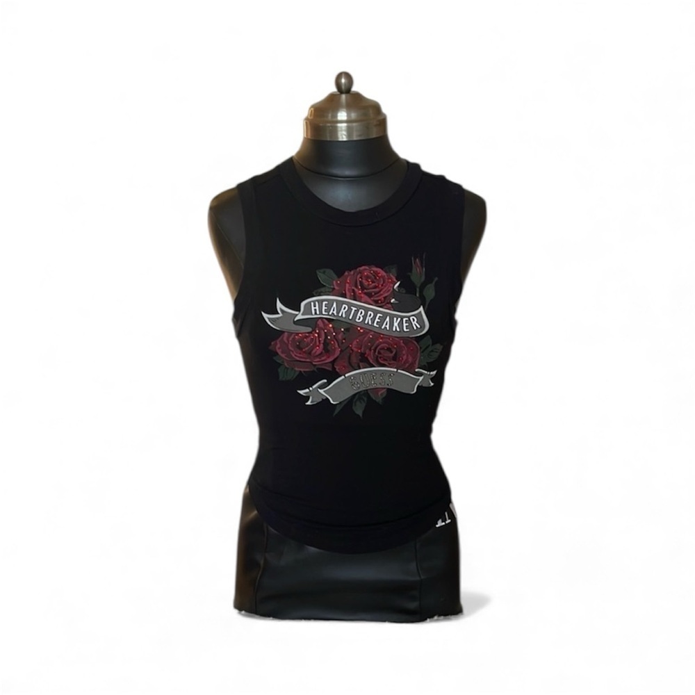 Heartbreaker Black Sleeveless Top